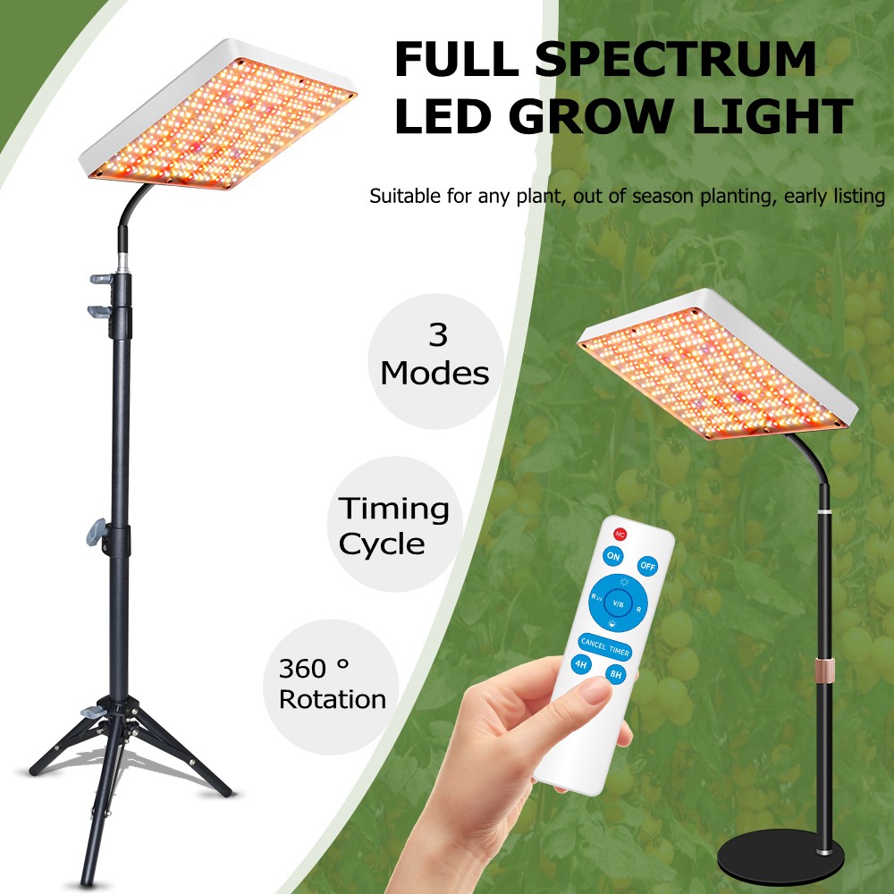 Hydroponic Nft Channel - Adjustable Timing Led Grow Light Full