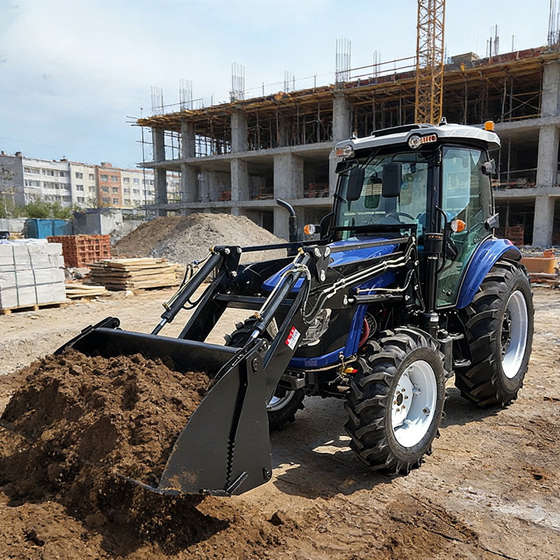 Farming Agriculture Land - 4 Wheels Drive Agricultural Tractors with