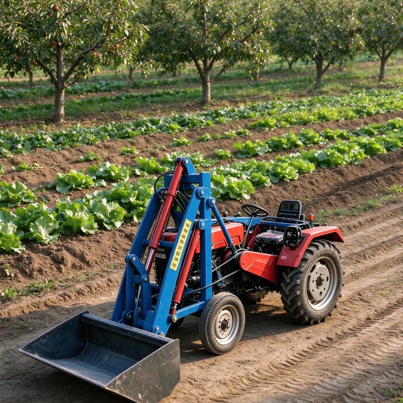 Us Agriculture Farming Job - Compact Hydraulic Farm Tractor Front Loader