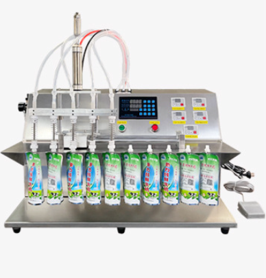 2.5L Four-Head Stand-Up Pouch  - đánh giá và giá Milking Machine