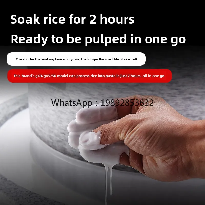 Stone Grinding Rice Flour Mach - đánh giá và giá Milking Machine