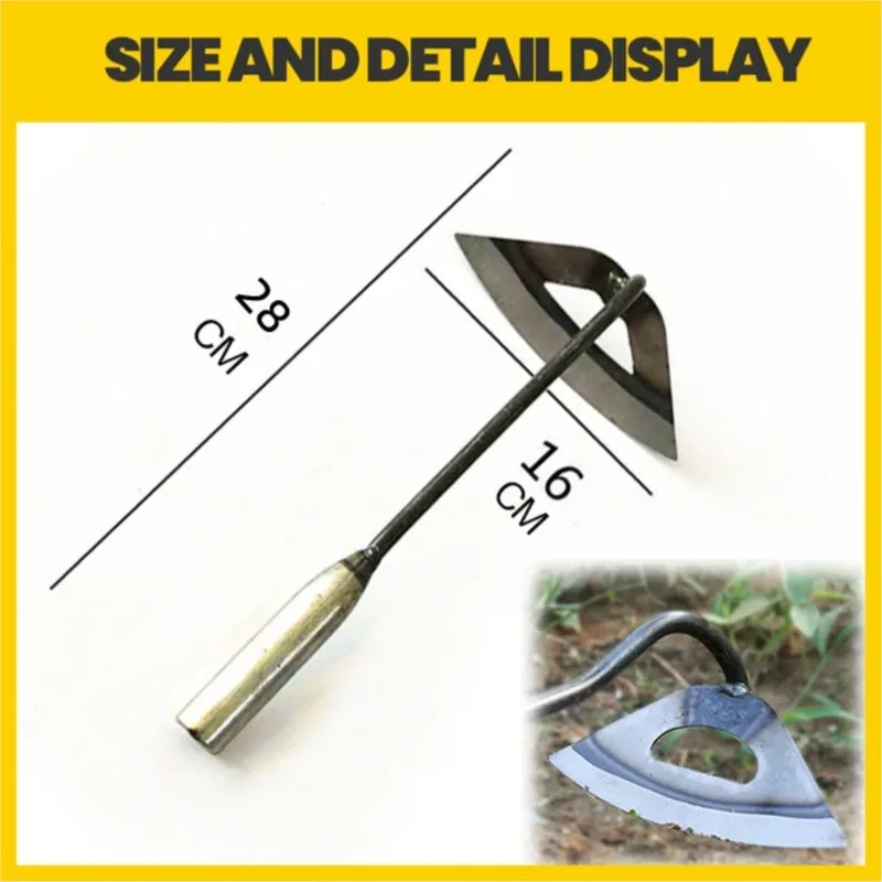 All-Steel Hardened Hollow Hoe  - đánh giá và giá Agriculture Farming Vegetables