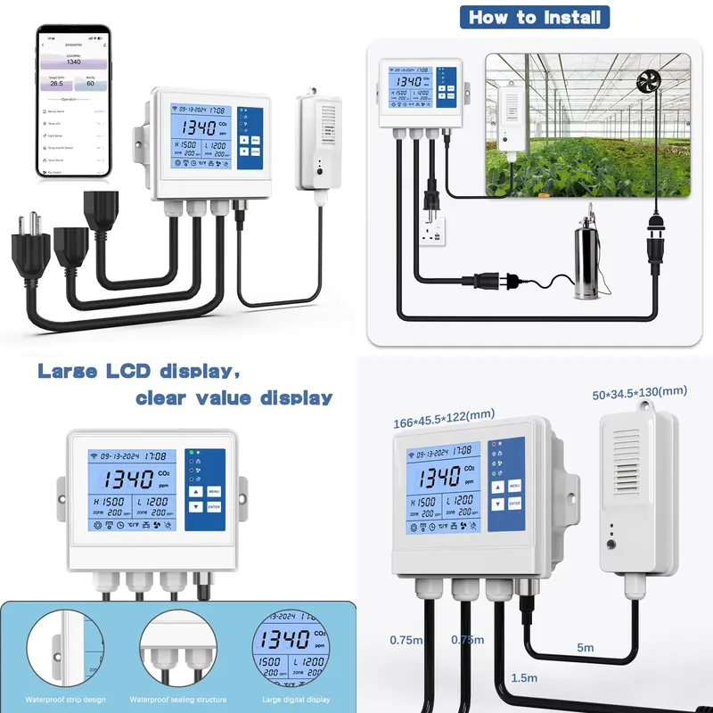 Smart Climate Controller Wifi  - đánh giá và giá Agriculture Farming Vegetables