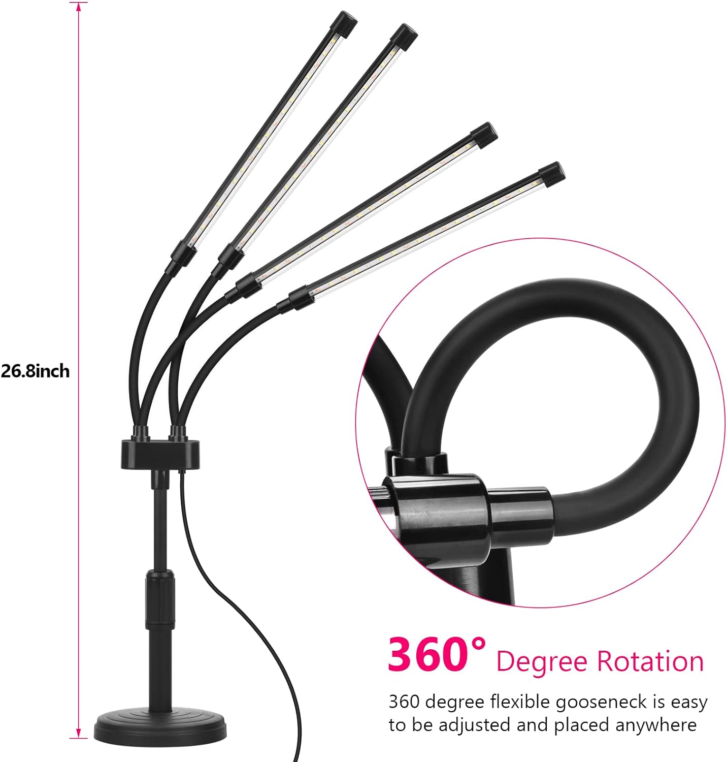 KEBINCPLED Desktop LED Plant G - đánh giá và giá Hydroponic Nft Channel