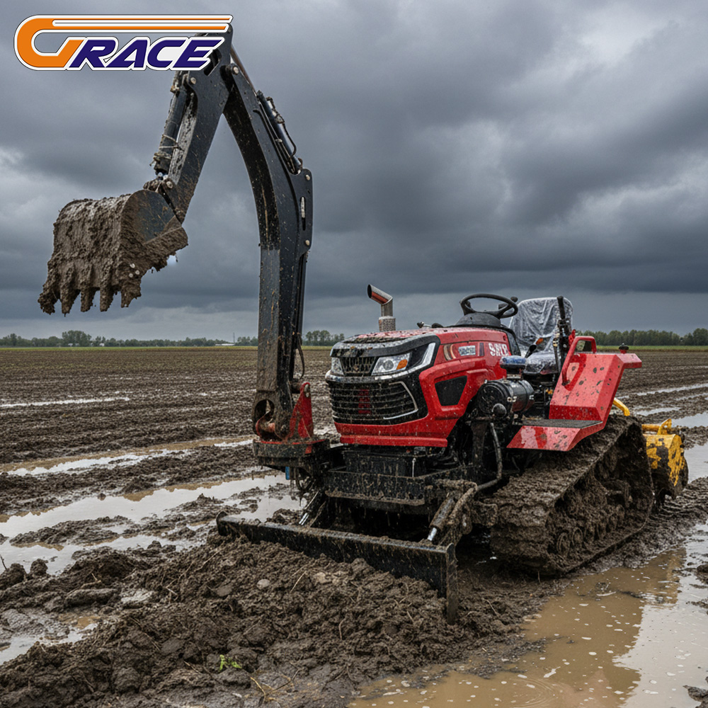 Hot Selling Mini Crawler Tract - đánh giá và giá Farming Agriculture Land